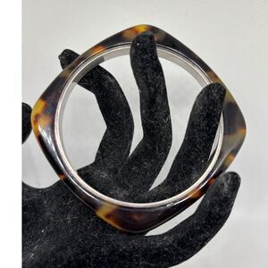 Vintage Lucite Faux Tortoise Shell Bracelet